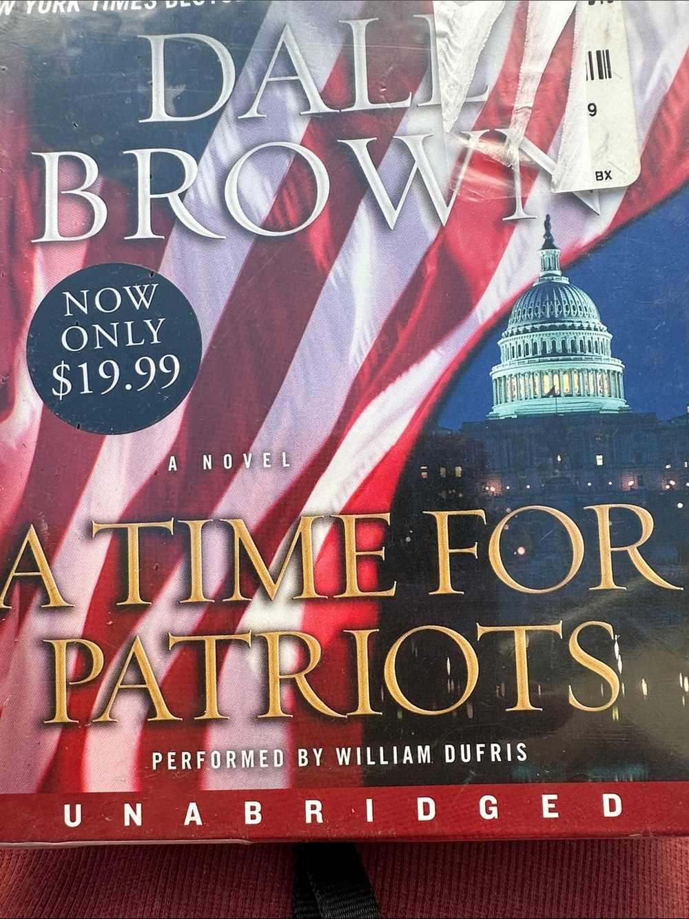 A Time for Patriots Audiobook - New in Box